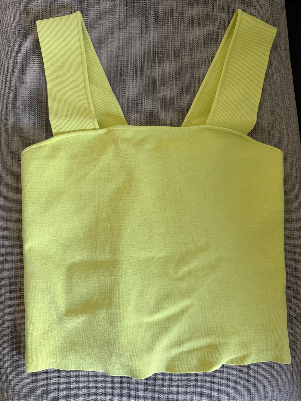 Alice & Olivia Neon Yellow Tank Top